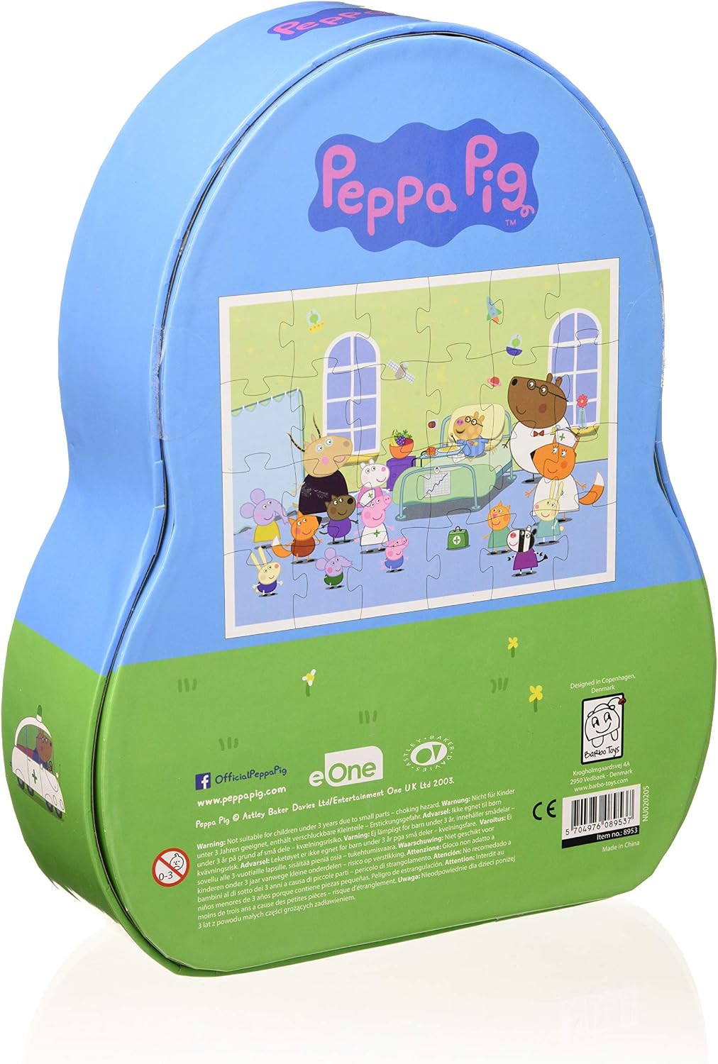Peppa Pig Deco Puzzle Nurse, Verschiedene Farben, 24 bitar - Image 3