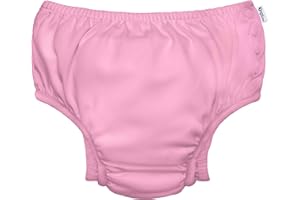 green sprouts Baby Toddler Eco Snap Swim Diaper - Pink - 5T
