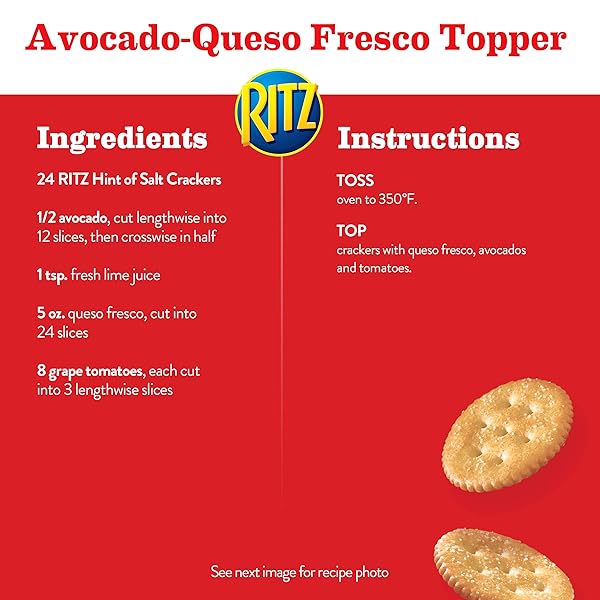RITZ HINT OF SALT CRACKERS, HINT OF SALT, 13.7 OUNCE