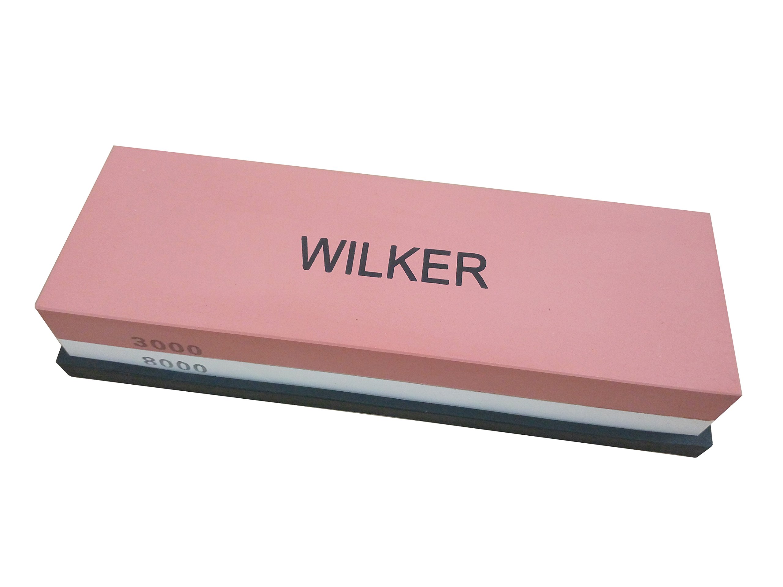 Wilker 2-In-1 Sharpening Stone 3000/8000 Grit (Coarse / Fine) Whetstone With .. 17 81jzB6 Gt9L