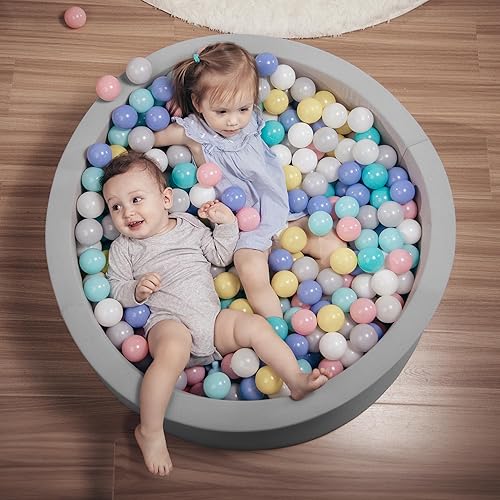 HOFISH Foam Playset with Ball Pit for Toddler Children, Playset