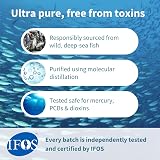 Igennus Omega-3 Wild Fish Oil 1360mg EPA DHA rTG 180 Softgels IFOS Certified view 4