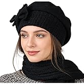 Ruphedy Womens Wool Berets French Beret Beanie Winter Hats Hy022