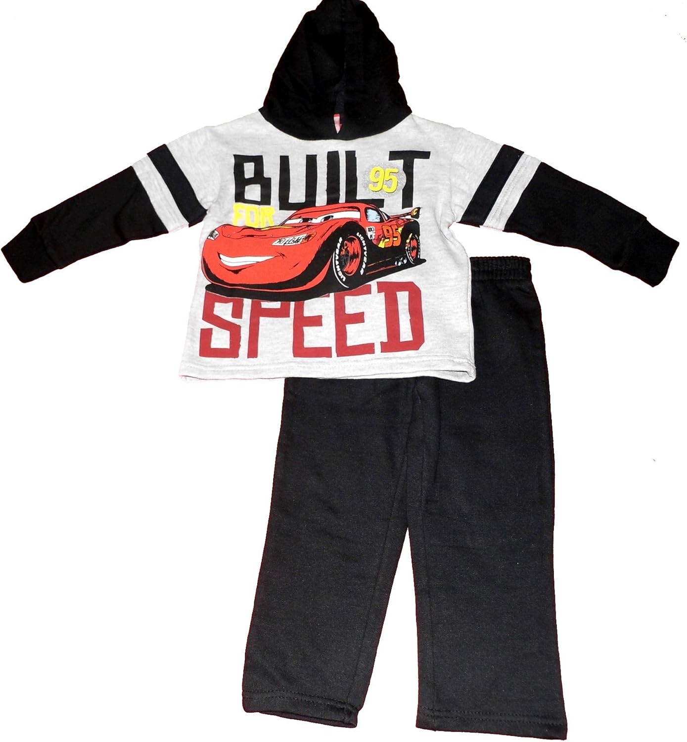 Disney Cars Little Boys' Toddler 2 Piece Fleece Set