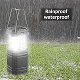ROCAM Rechargeable Camping Light 3-in-1 LED Solar Hand Crank Lantern 3000mAh view 6