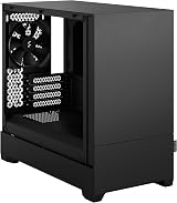 Fractal Design Pop Mini Silent Black Solid Bitumen Side Panels mATX Silent Case view 7