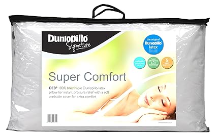 Dunlopillo Super Comfort Classic Latex Pillow Amazon Co Uk