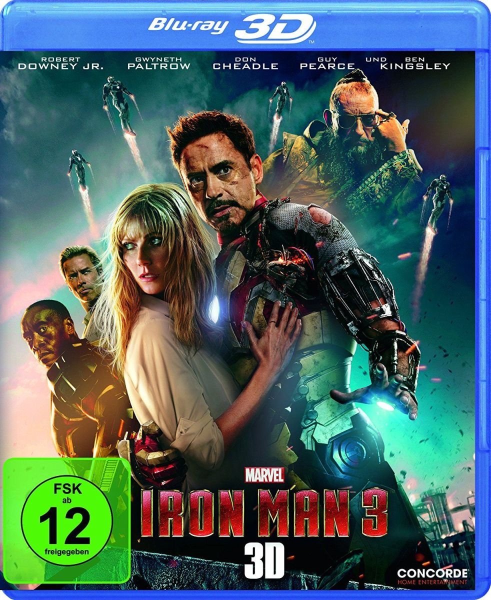 Iron Man 3 (inkl. 2D-Version) [3D Blu-ray]