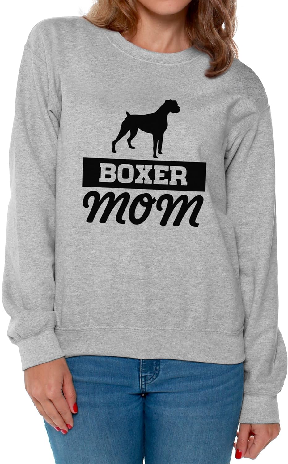 Boxer mom sweatshirt Clearance