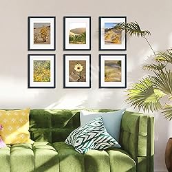 upsimples 11x14 Picture Frame Set of 5, Display