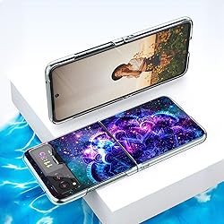 Bcov Case for Motorola Razr 2023, Purple Mandala