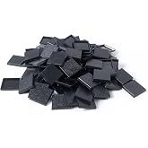 EasyPegs 30mm Textured Plastic Square Bases or 1.18inch Wargames Table Top Games 110 Count