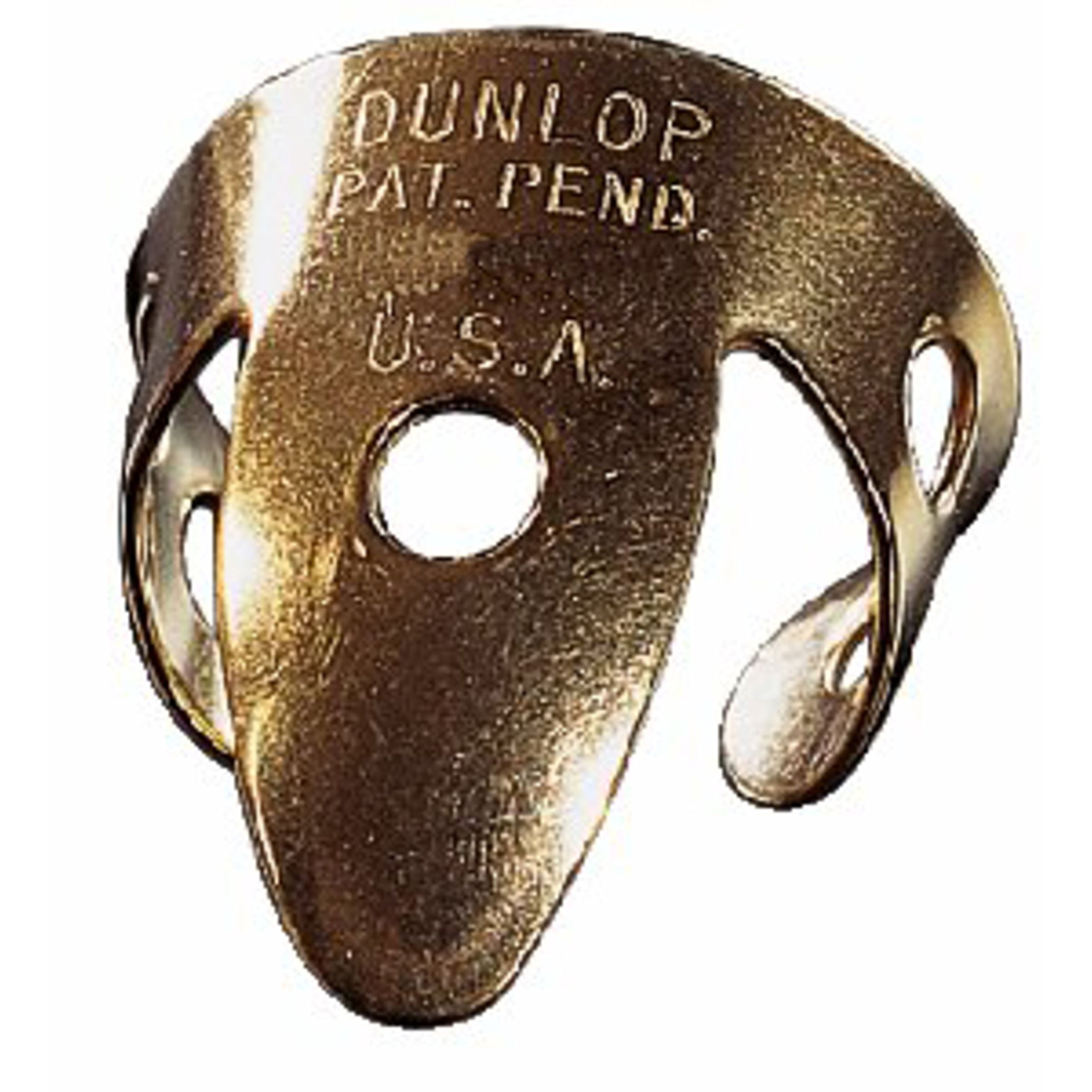 Dunlop 37R.013 Brass Fingerpicks, .013", 20/Tube