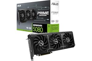 Asus Prime GeForce RTX 5080 16GB GDDR7 Prime-RTX5080-16G Pci-Express 5.0 Dlss 4.0 Graphics Card Gaming