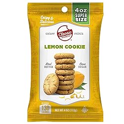 Classic Cookie, Crispy Mini Cookies, Lemon Cookie