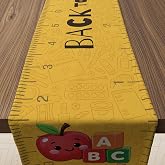 Back to School Decorations - Welcome Back to School Table Runner | First Day of School Decorations for Home Party Favors &amp; Gifts Supplies