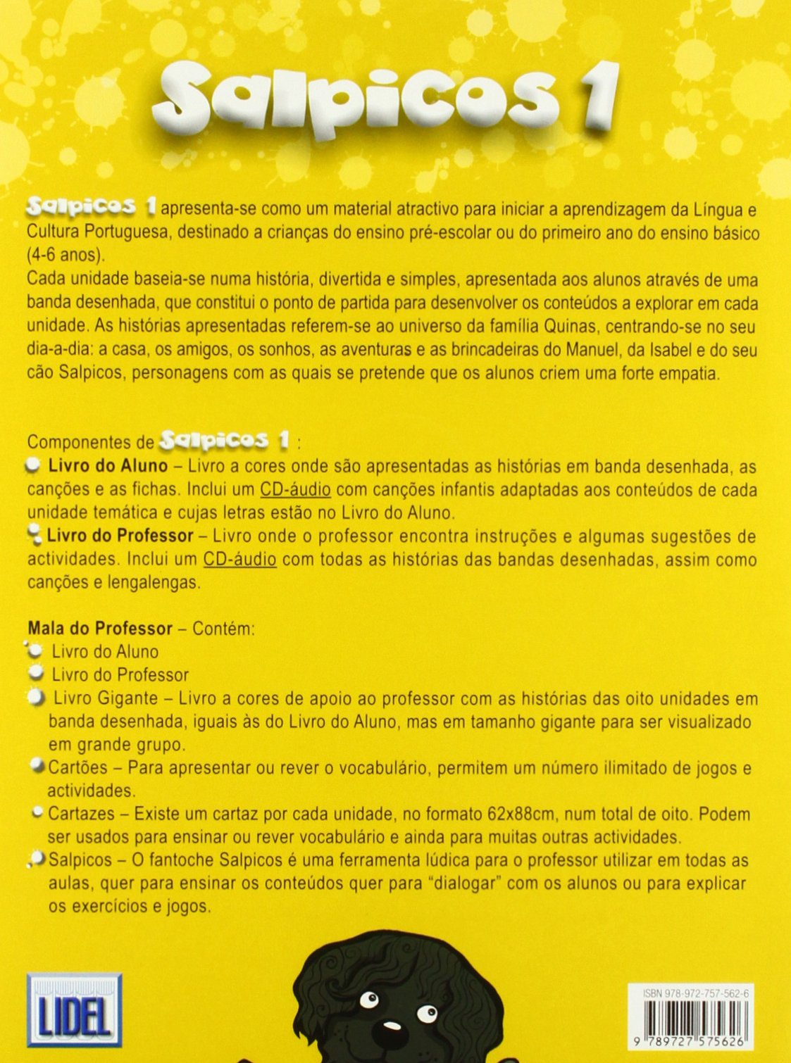 Salpicos Portuguese Course For Children Livro Do - 