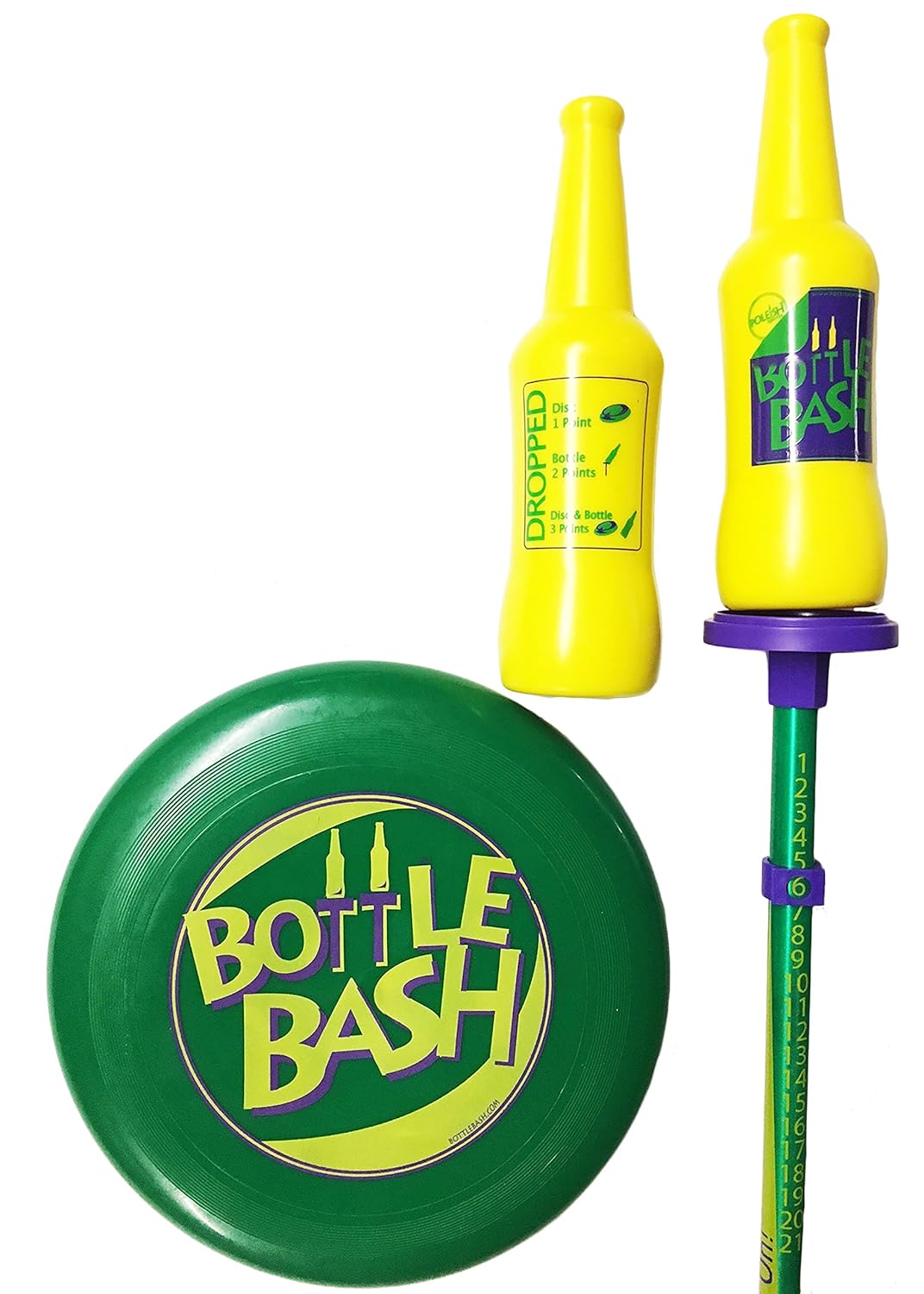 Amazoncom Poleish Sports Bottle Bash Standard Game Set With Soft