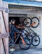 Hornit CLUG Bike Storage Wall Mount 5 Sizes Roadie Black/Black view 8