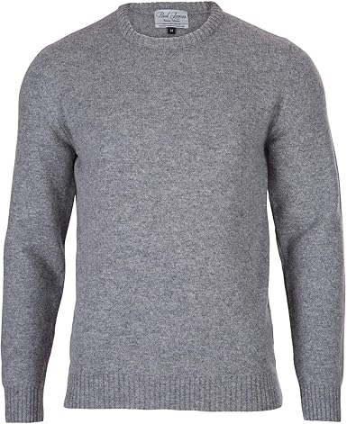 black lambswool jumper