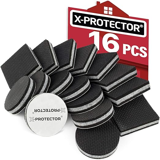 Non Slip Furniture Pads Premium 16 Pcs 2 Best Selfadhesive