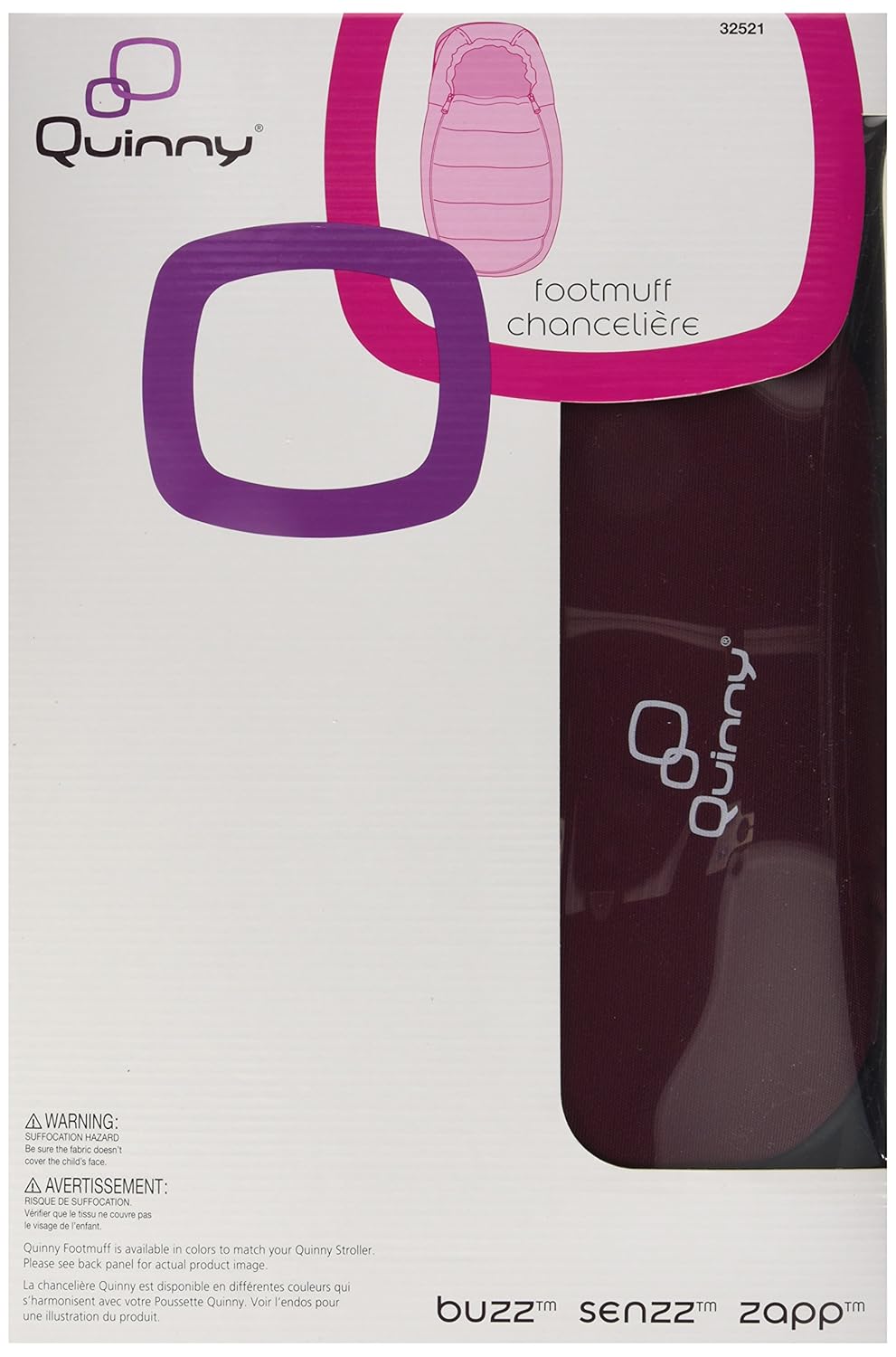 chancelière poussette quinny zapp