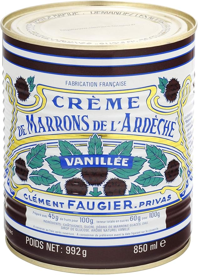 Faugier Creme De Marrons De L Ardeche Boite 4 4 850 G Amazon Fr Epicerie