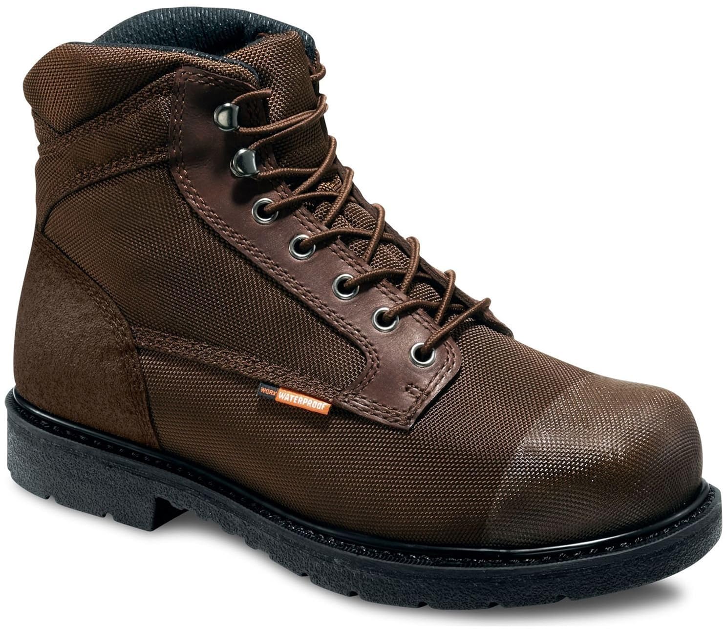 Red Wing WORX by Shoes Men's 6" Cordura Steel Toe Waterproof Work Boot Shoes