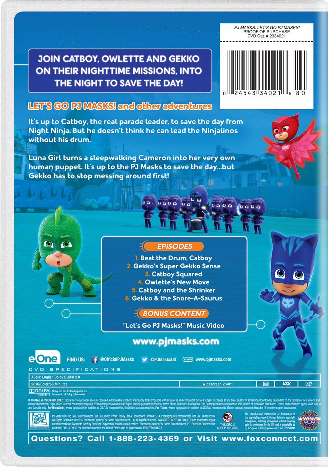Amazon Com Pj Masks Let S Go Pj Masks Romuald Racioppo Movies Tv