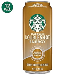 Starbucks, Doubleshot Energy Drink, Coffee, 15 Fl Oz (Pack of 12)