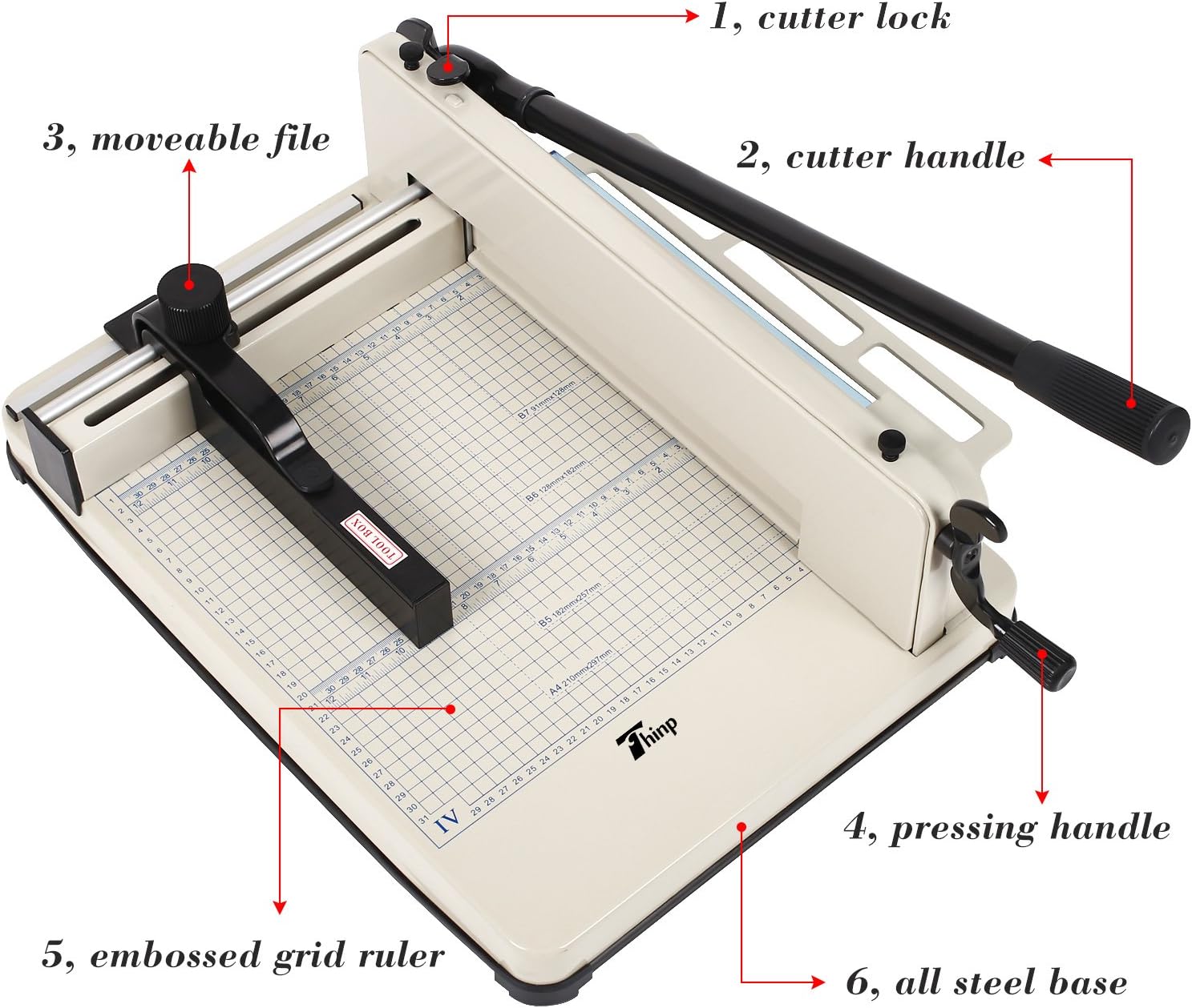 commercial guillotine paper cutter