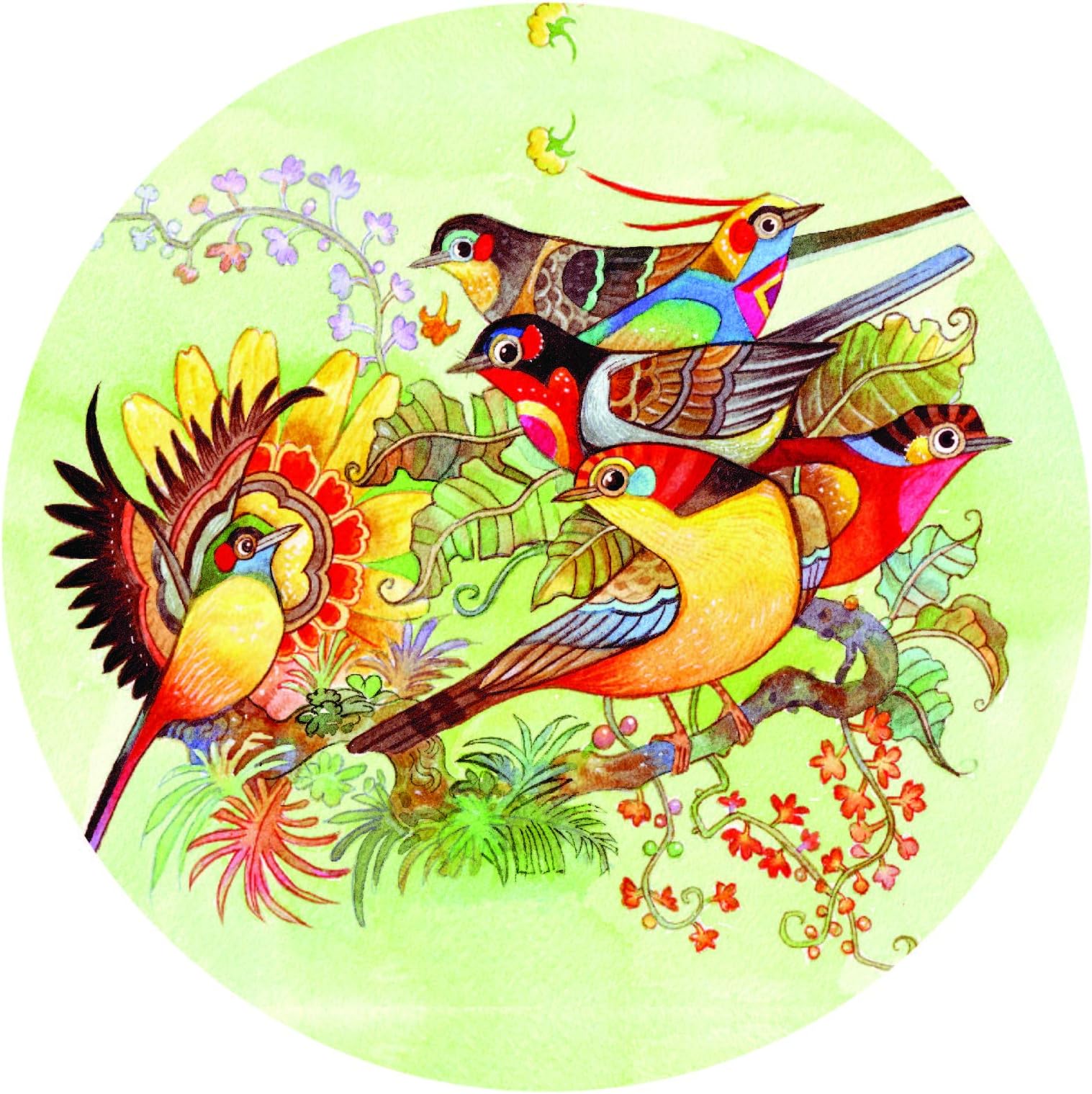 Real Art Wall hanging Bone china Plates 10"-1 pc Hand painted Designs Gift packing