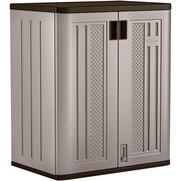 Amazon Com Suncast Base Storage Cabinet Resin Construction For