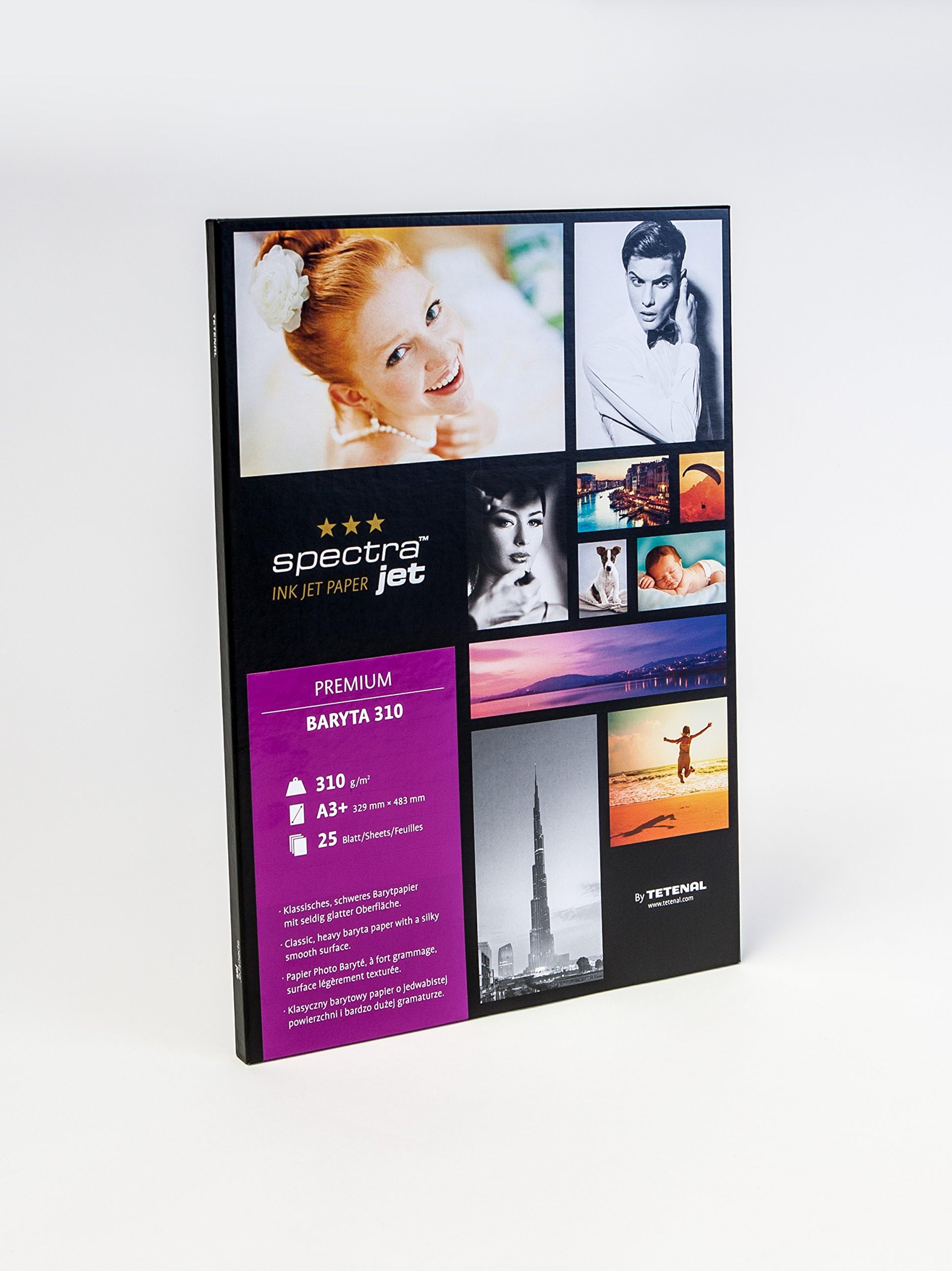 Tetenal Spectra Jet Premium Baryta – 25 Sheets 310 g A 3 +