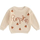 Halloween Baby Clothes Knit Sweatshirt Pumpkin Long Sleeve Sweater Toddler Boy Girl Shirt Cute Outfit