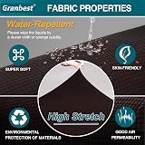 Granbest Premium Water-Repellent Sofa Seat Cushion Covers 2 Seater Chocolate view 4
