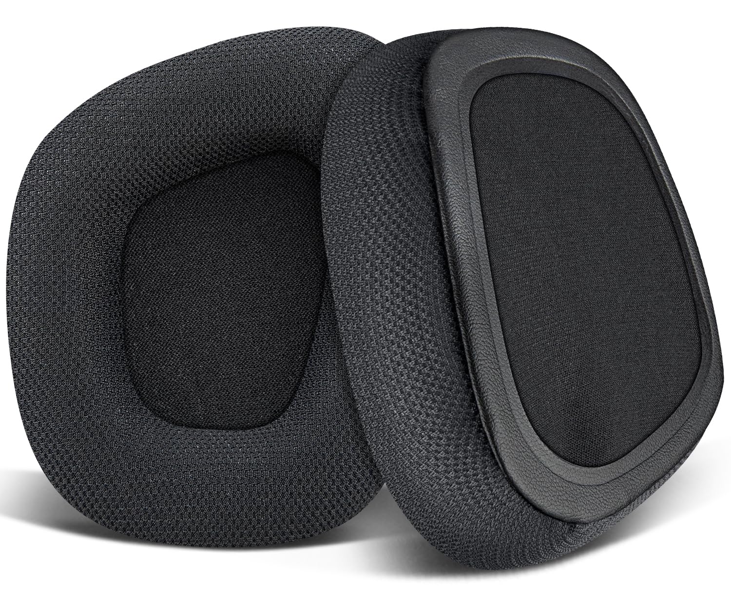SOULWIT Mesh Fabric Replacement Earpads for Corsair Void/Void v2/Void Pro/Void Elite/Surround Wired & Wireless RGB USB Gaming Headsets, Ear Pads Cushions with Noise Isolation Foam - Black