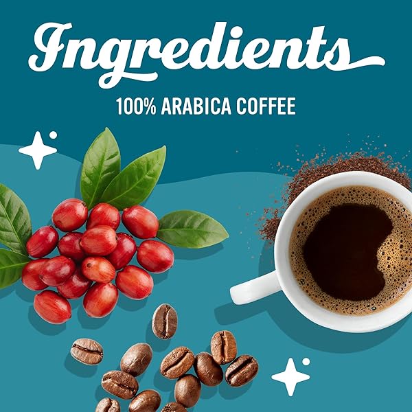 CARIBOU COFFEE, MEDIUM ROAST GROUND COFFEE, 100% ARABICA COFFEE – CARIBOU BLEND 20 OUNCE BAG