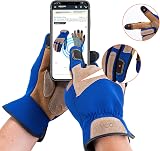 Vgo Gardening Gloves Touchscreen Thornproof Pig Leather Men Utility Work Gloves view 6