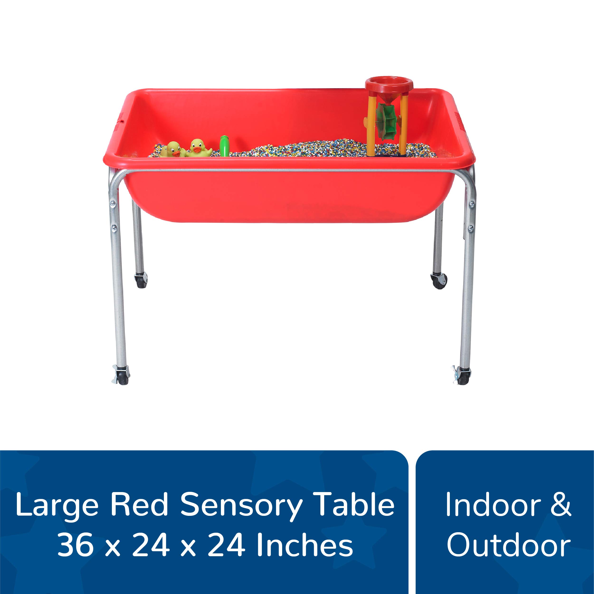 Children's Factory 24" Large Sensory Table, Preschool/Homeschool