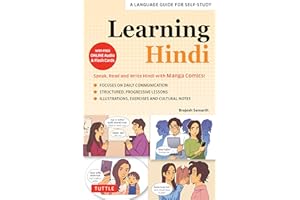 Learning Hindi: Speak, Read and Write Hindi with Manga Comics! A Language Guide for Self-Study (Free Online Audio & Flash Car