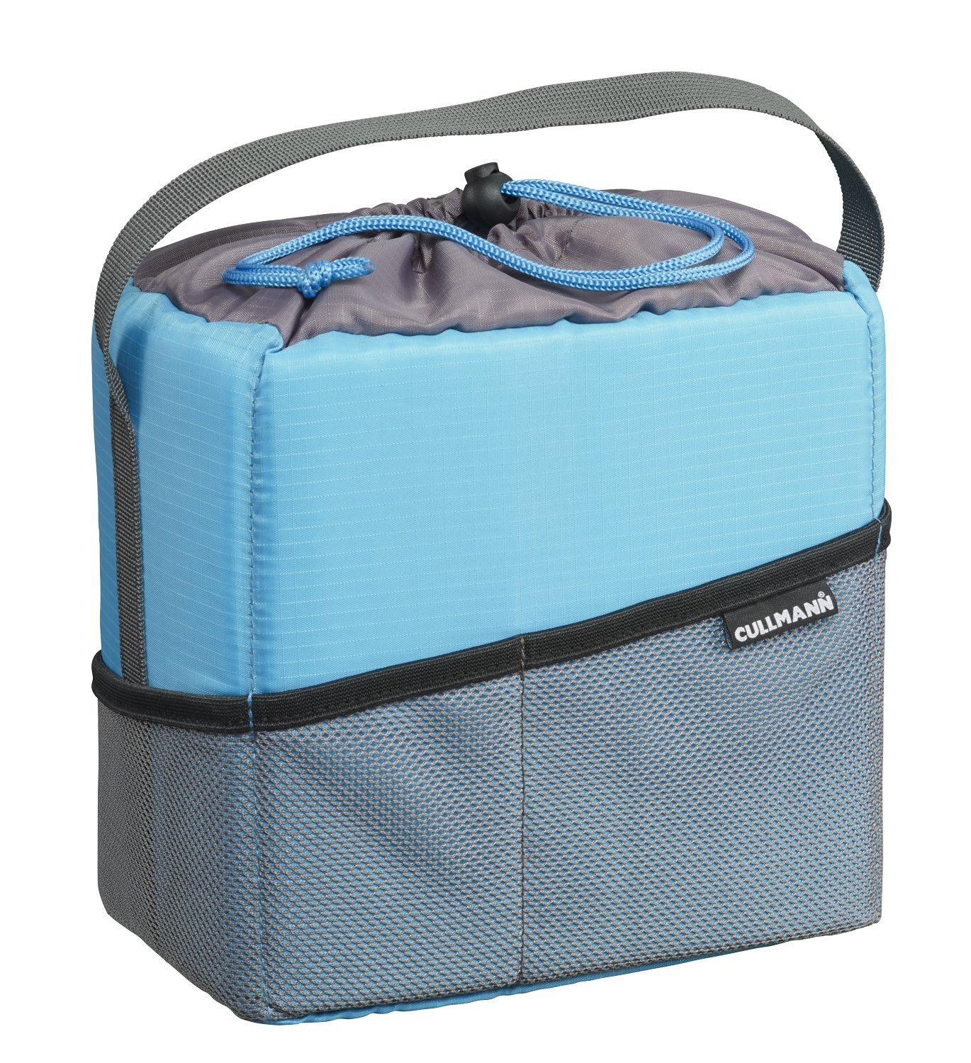 Cullmann 98610 AMERA CONTAINER Medium cyan/grey protection bag bag for schock protection of a medium-sized CSC and DSLR equipment