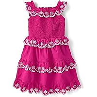 Amazon.com: Gymboree,and Toddler Short Sleeve Dressy Special Occasion  Dresses,Green Forest,12-18 Months: Clothing, Shoes & Jewelry