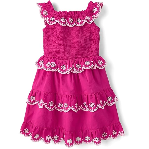open lace back dress Amazon.com: Gymboree Girls and Toddler Sleeveless Dress, Amer Tiered, 18-24  Months US: Clothing, Shoes & Jewelry