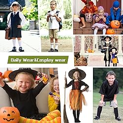 Zando 4 Pairs Toddler Knee High Socks - Black