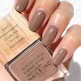 Nails.INC Plant Power Good Energy Caramel Brown Nail Polish 14 ml view 3