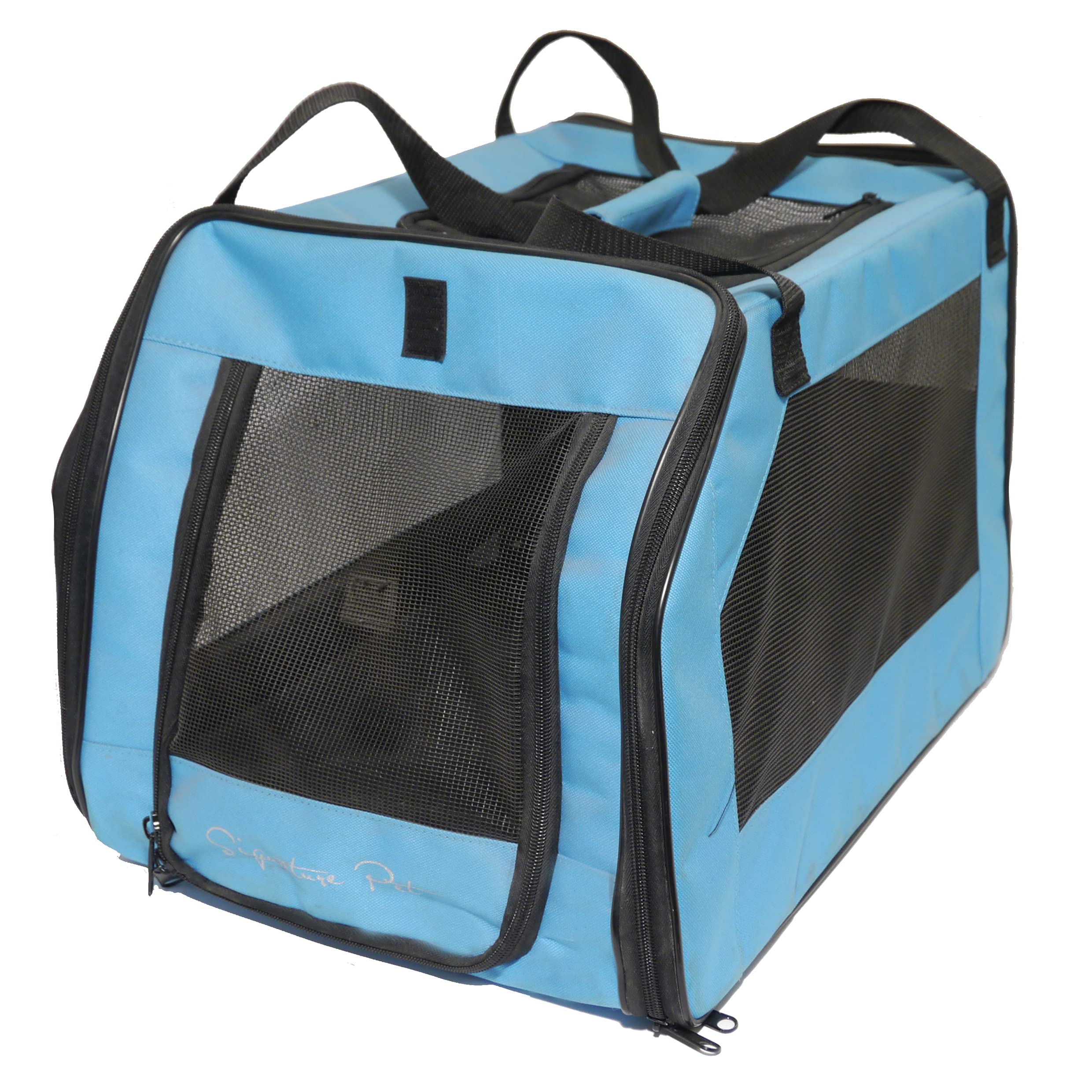 PET SEAT/CARRIER MED AQUA