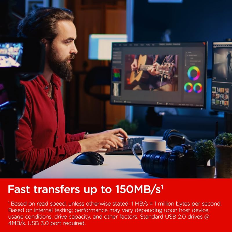 64 GB Ultra Flair, USB-A Laufwerk, bis zu 150 MB/s Lesen