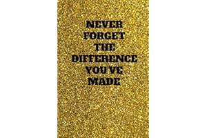 Never Forget The Difference You've Made: Retirement Gift For School Principal |Appreciation And Thank You Gift| Christmas Gift For Principal From Teacher/Students