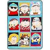 South Park Eric Cartman Raschel Throw Blanket | Soft Polyester Cover for Sofa, Bed | 45 x 60 Inches